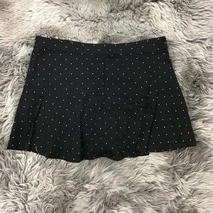 CRB Girl's Skort | Black | Silver | Dots | XL